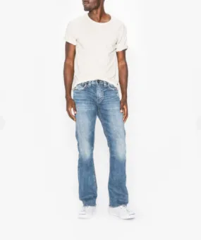 Silver Craig Easy Fit Bootcut Jeans