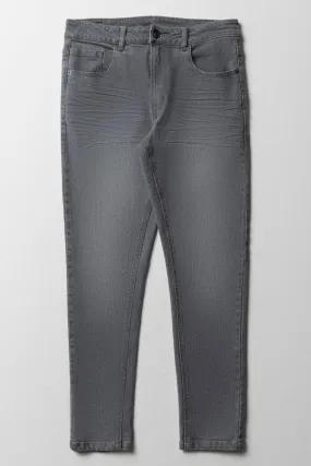 Skinny Denim Jeans Grey