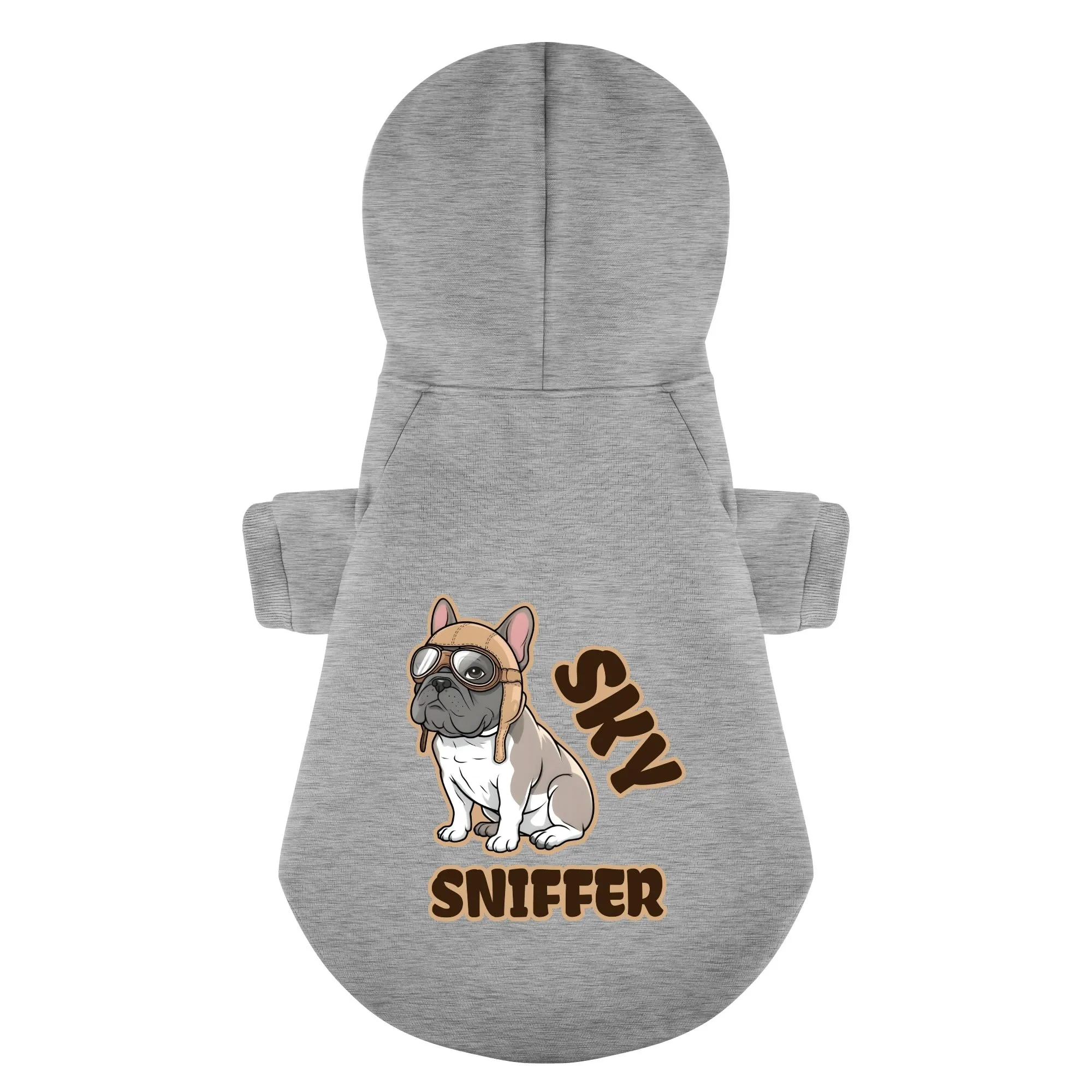 Sky Sniffer - Personalized French Bulldog Hoodies with Funny Quotes – Stylish, Cozy, and Premium 100% Cotton