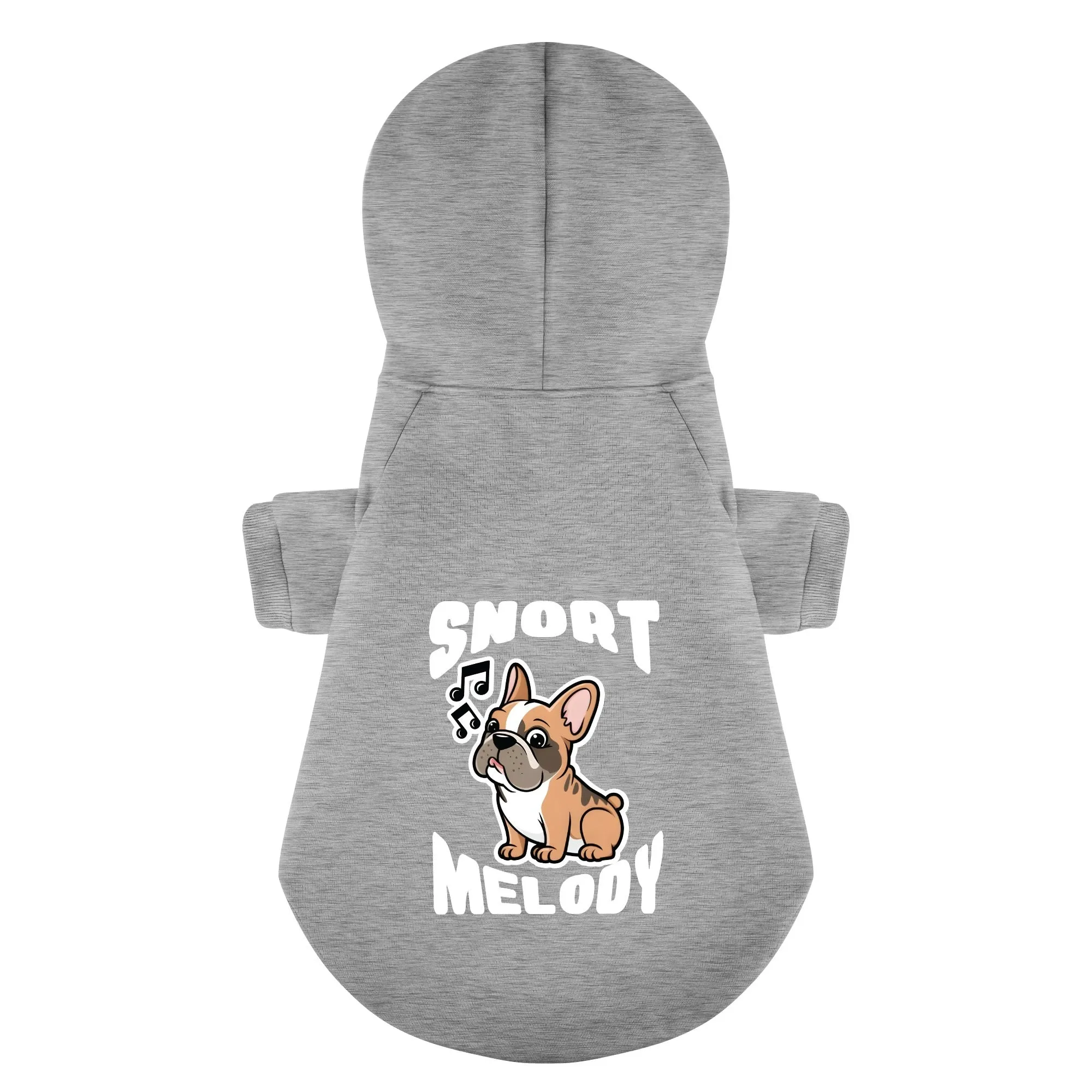 Snort Melody - Personalized French Bulldog Hoodies with Funny Quotes – Stylish, Cozy, and Premium 100% Cotton