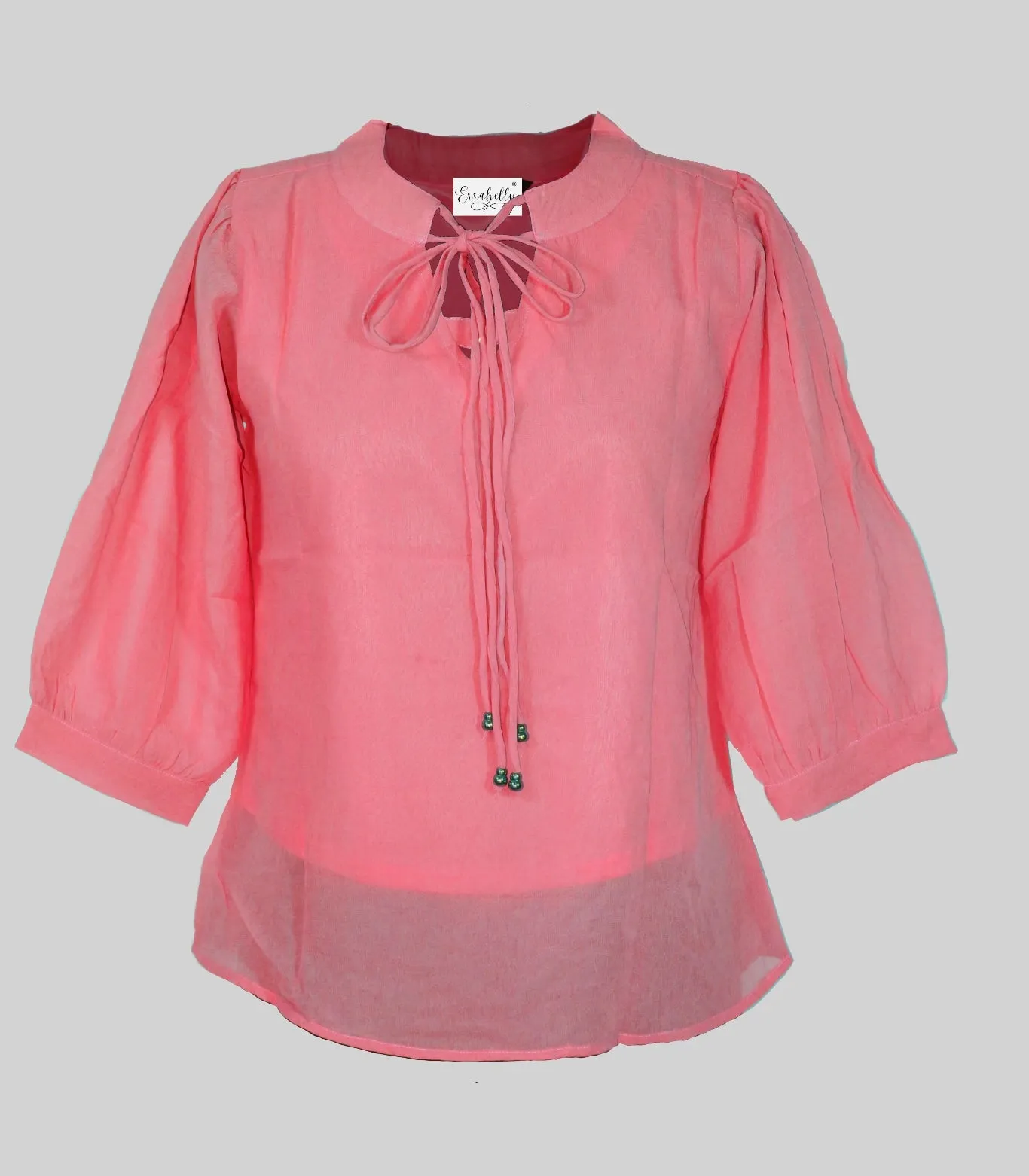 Stylish Collar With Ties Top | Women