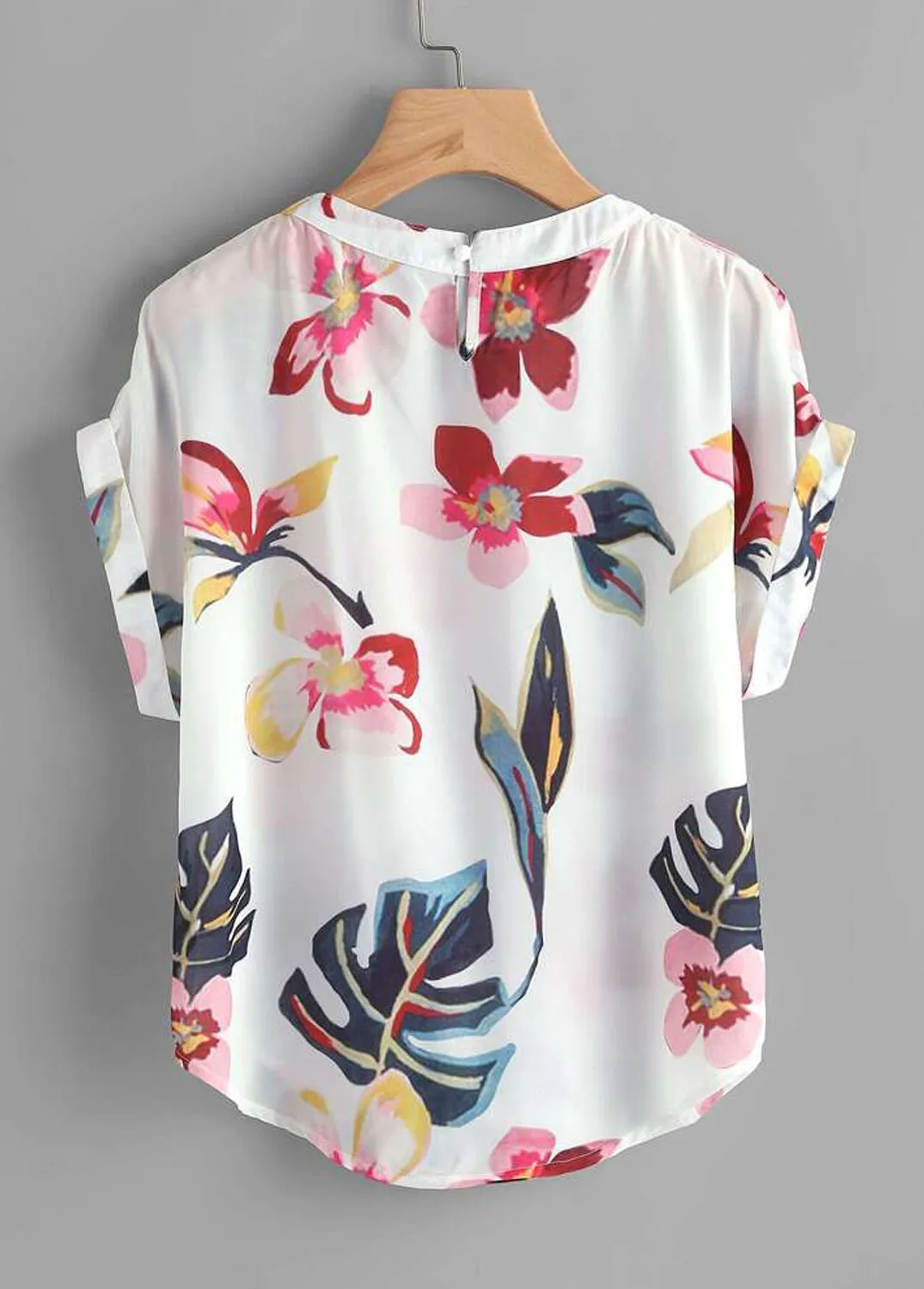 Stylish White Leaf Tops For Women & Girls