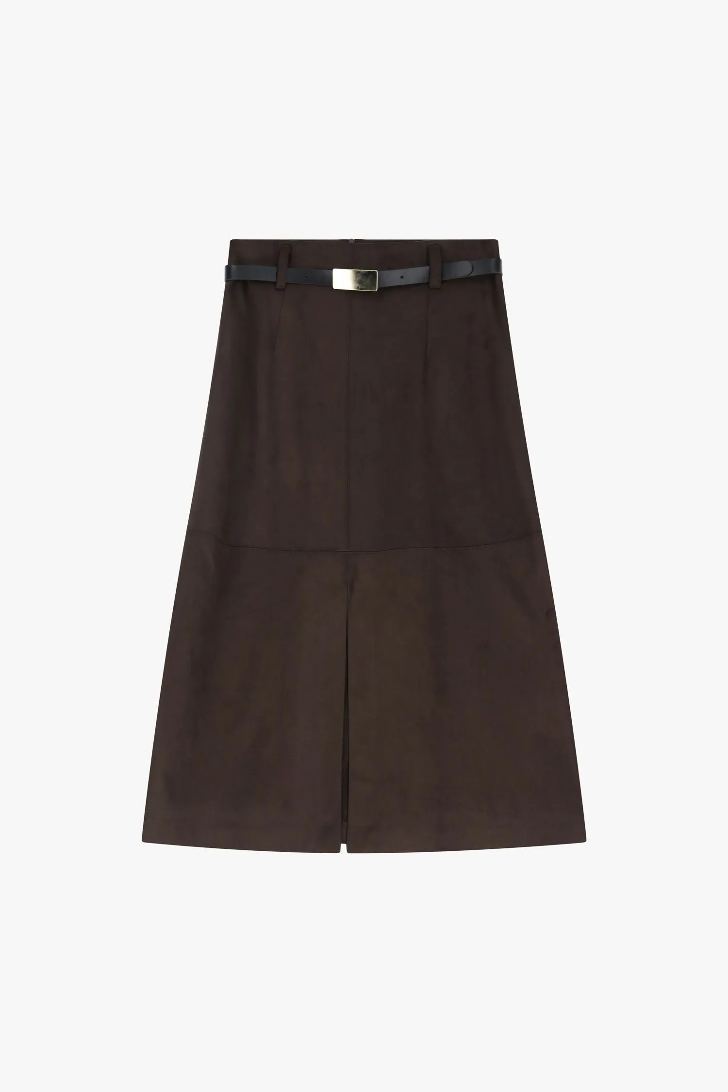 Suede Effect Skirt