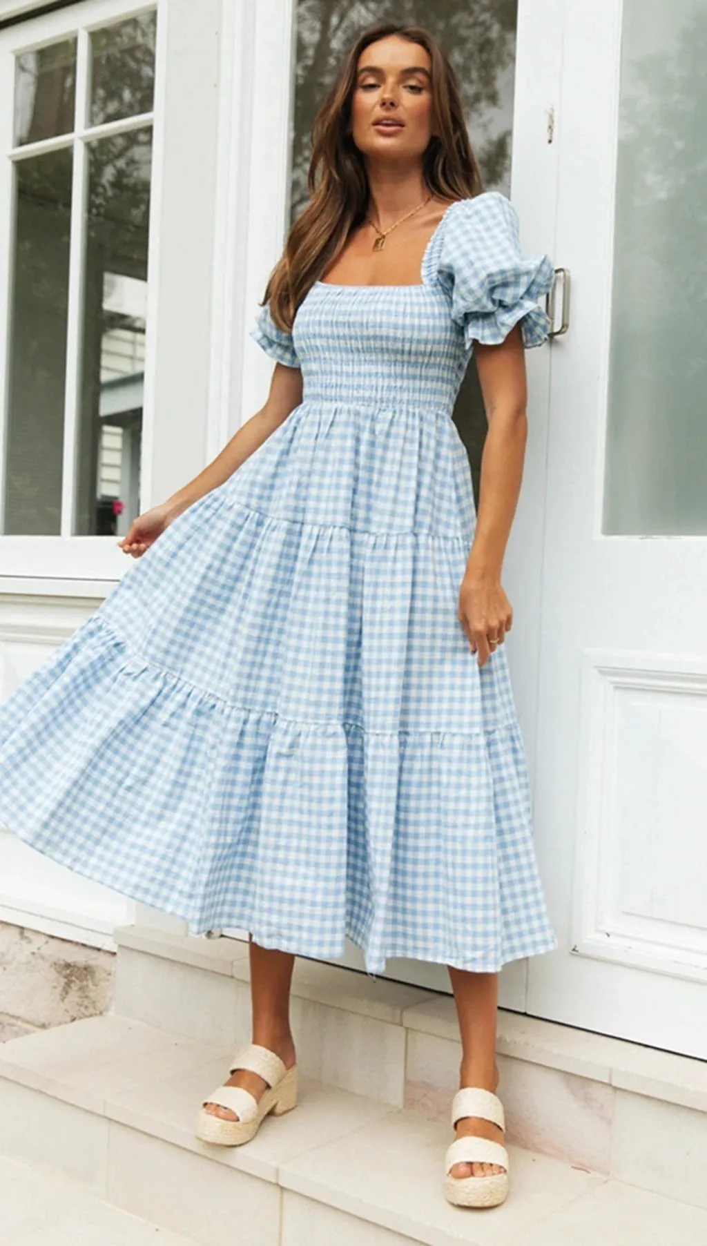 Swing Pleated Wholesale Summer Dresses