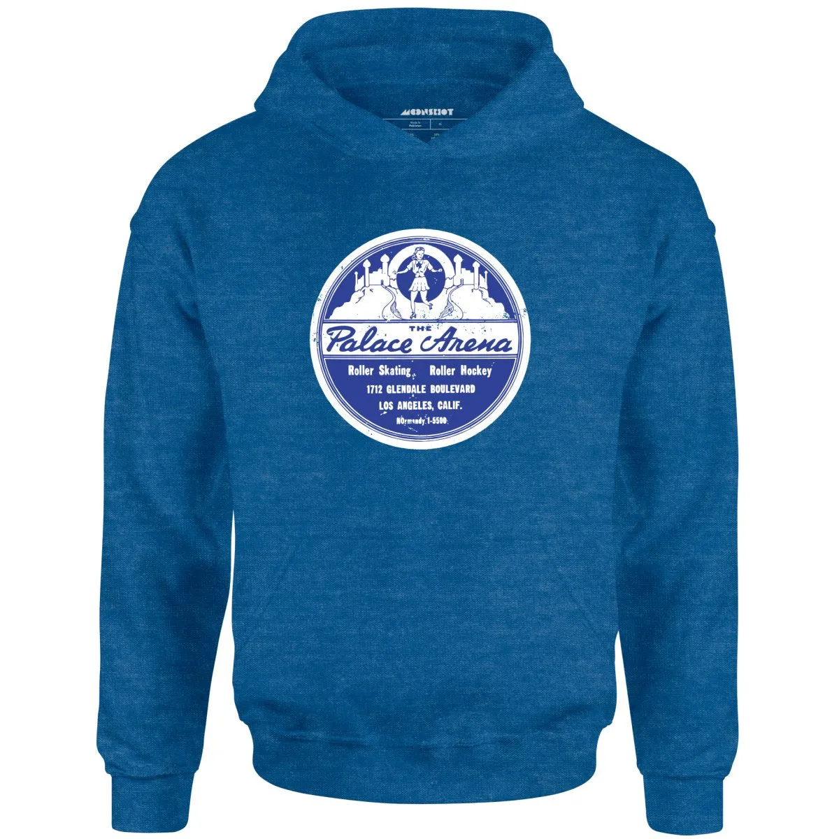 The Palace Arena - Los Angeles, CA - Vintage Roller Rink - Unisex Hoodie