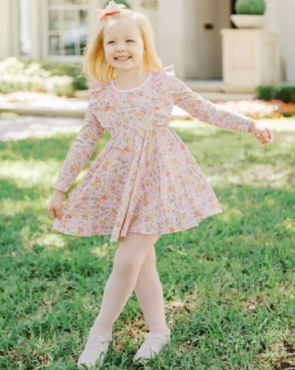 The Proper Peony: Betty Floral Twirl Dress