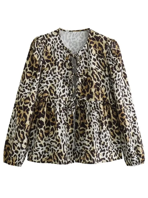 The Ultimate Leopard Print Blouse