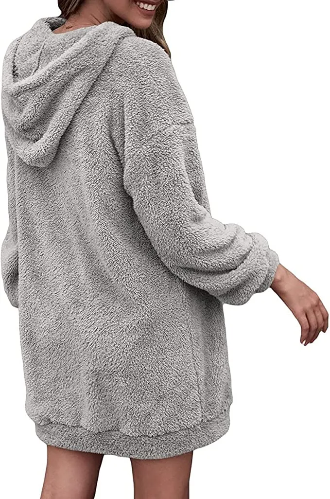 Vera Comfy Hoodie | Comfortabele zachte fleece sweater voor dames