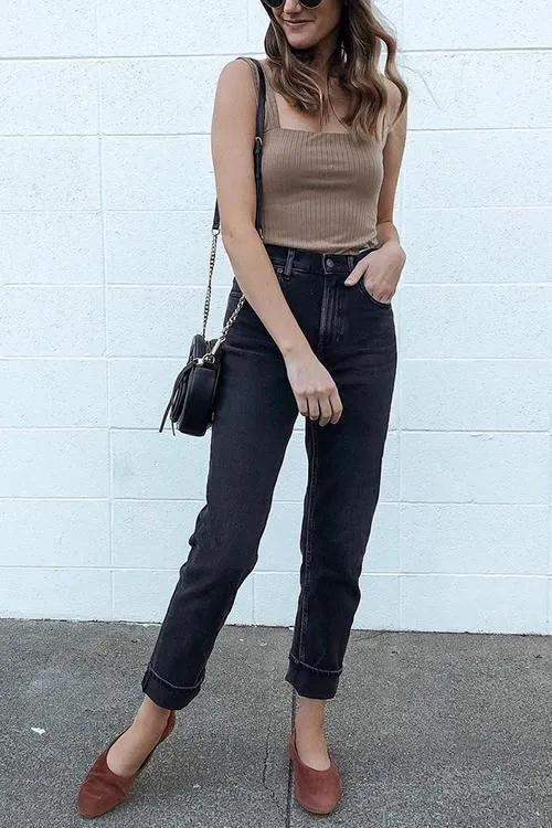 Versatile Straight Leg Jeans