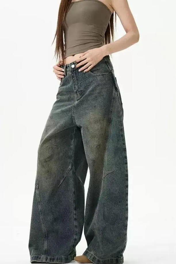 Wide Leg Versatile Jeans